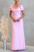 SEVILLE – Flare Sleeve Maxi Dress – 5411