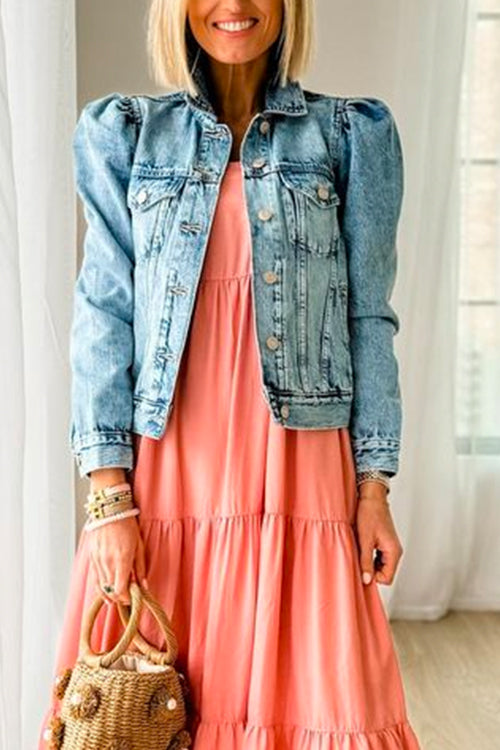 MARSEILLE – Distressed Denim Jacket – 1070