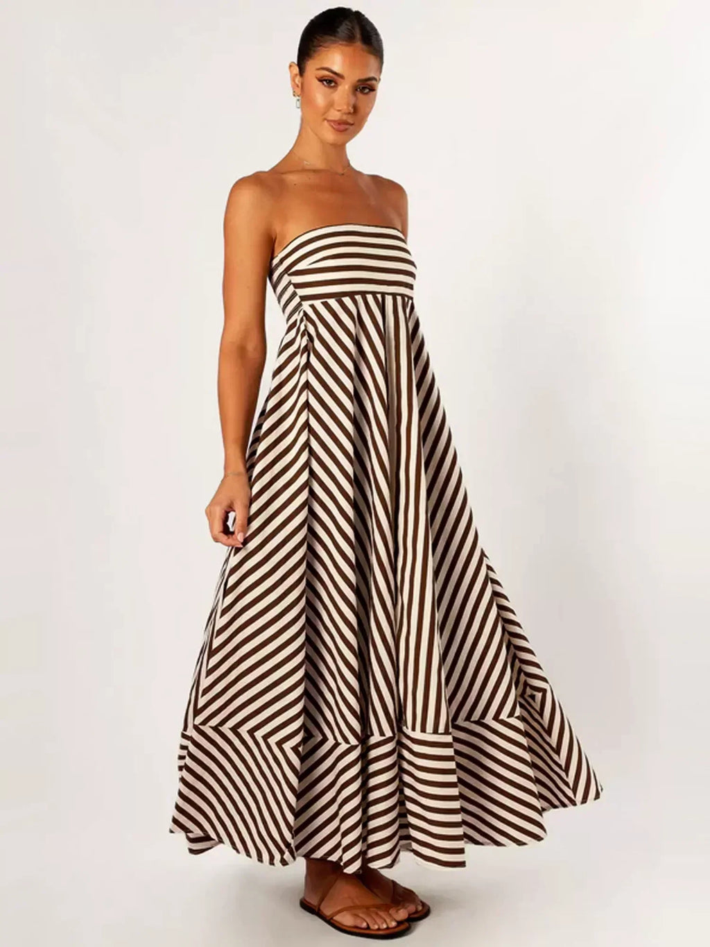 BARCELONA – Strapless Maxi Dress – 1278