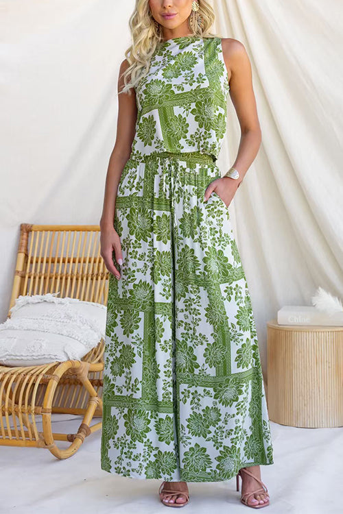 CANNES – Wide Leg Trousers – 7167