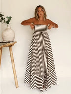 BARCELONA – Strapless Maxi Dress – 1278