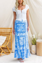 VALLETTA – Floral Maxi Skirt – 1330