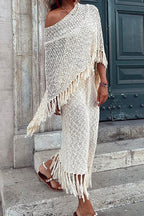 MARSEILLE – Tassel Tie Skirt – 3603