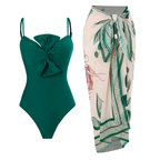 MALAGA – Bow Front Swimsuit Set – 9336