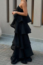 ATHENS – Satin Maxi Dress – 3908