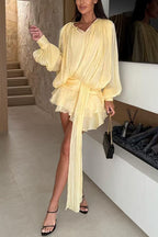 MALAGA – Layered Mini Dress – 8999