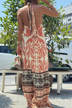 SEVILLE – Halter Maxi Dress – 5177