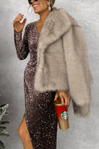 TALLINN – Faux Fur Coat – 2680