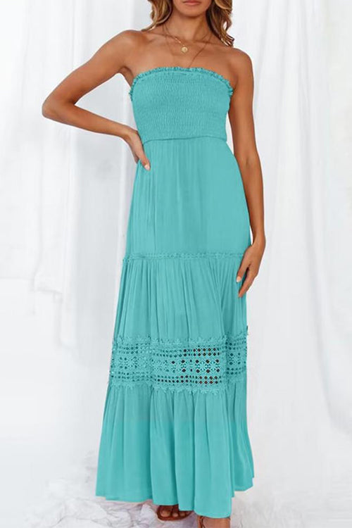 MARBELLA – Strapless Maxi Dress – 4675