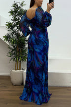 ALICANTE – Off Shoulder Maxi Dress – 8233