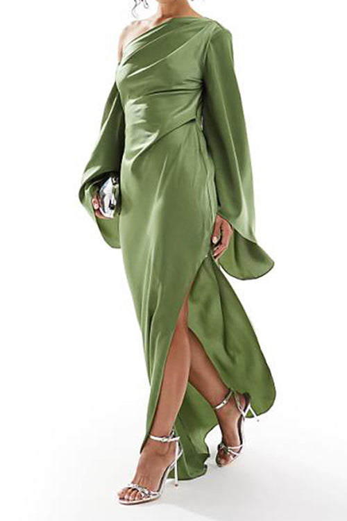 VALENCIA – Cold Shoulder Maxi Dress – 5425