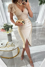 MONTPELLIER – Sequin Midi Dress – 2358