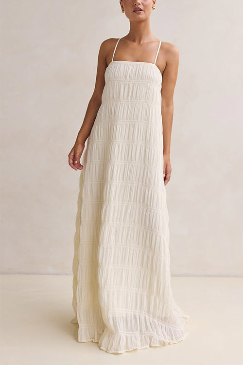 MADRID – Adjustable Strap Maxi Dress – 7723