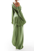 VALENCIA – Cold Shoulder Maxi Dress – 5425