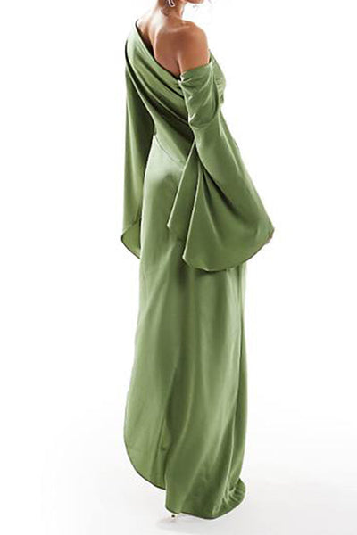 VALENCIA – Cold Shoulder Maxi Dress – 5425