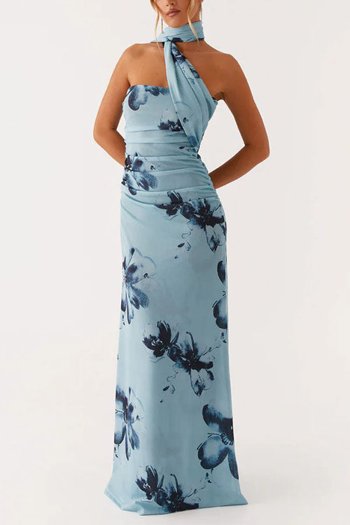 SALERNO – Strapless Maxi Dress – 1049