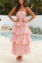 MYKONOS – Strapless Maxi Dress – 2316