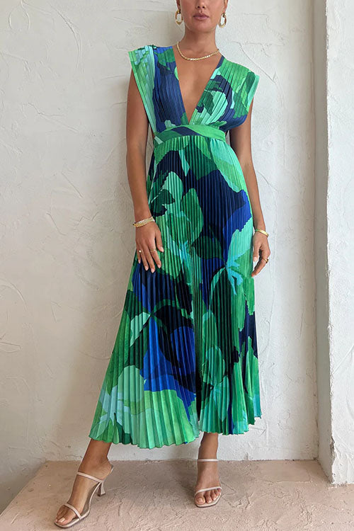 MARBELLA – Printed Maxi Dress – 4306