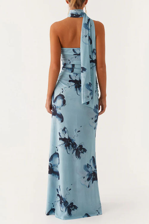 SALERNO – Strapless Maxi Dress – 1049