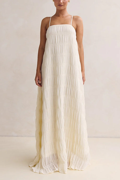 MADRID – Adjustable Strap Maxi Dress – 7723