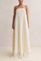 MADRID – Adjustable Strap Maxi Dress – 7723