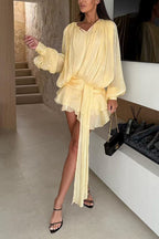 MALAGA – Layered Mini Dress – 8999