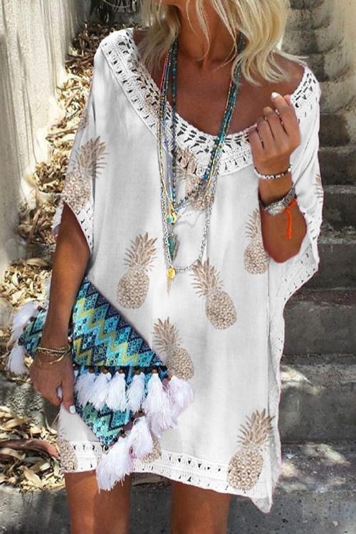 DUBROVNIK – Batwing Beach Dress – 6026