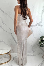 VALENCIA – Sequin Maxi Dress – 3291
