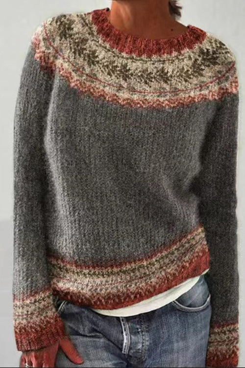 BERN – Round Neck Sweater – 4566