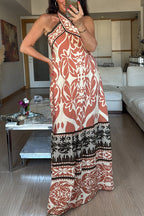 SEVILLE – Halter Maxi Dress – 5177