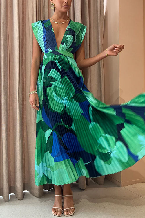 MARBELLA – Printed Maxi Dress – 4306