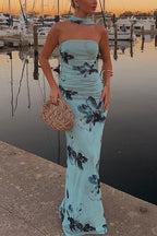 SALERNO – Strapless Maxi Dress – 1049