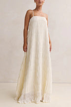 MADRID – Adjustable Strap Maxi Dress – 7723