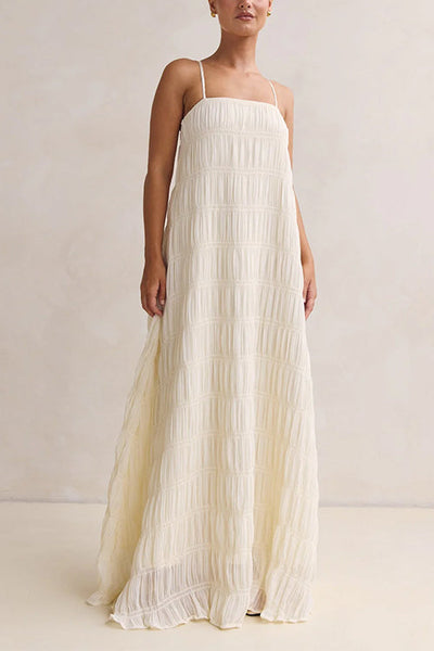 MADRID – Adjustable Strap Maxi Dress – 7723