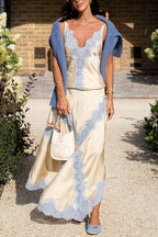 MYKONOS – Satin Maxi Skirt – 1683