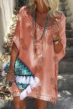 DUBROVNIK – Batwing Beach Dress – 6026