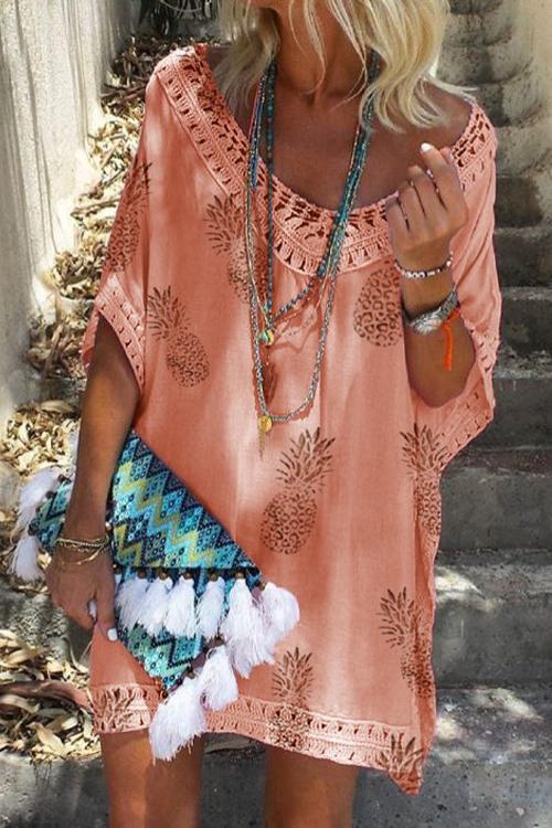 DUBROVNIK – Batwing Beach Dress – 6026