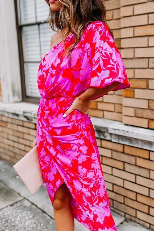 CAPRI – One Shoulder Dress – 4988