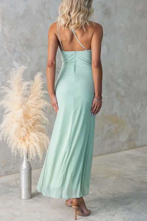 BARCELONA – One Shoulder Maxi Dress – 5526