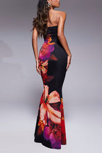 SEVILLE – Strapless Bodycon Maxi – 5389