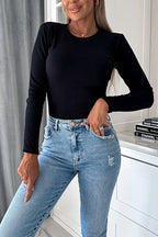 VIENNA – Ribbed Knit Top – 9179