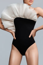 BIARRITZ – 3D Flower Swimsuit – 6174