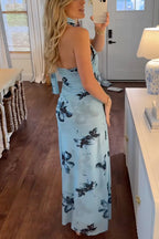 PALERMO – Sleeveless Maxi Dress – 7914