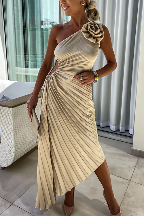 LYON – One Shoulder Maxi Dress – 6744