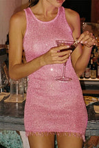 ATHENS – Sleeveless Bodycon Dress – 2701