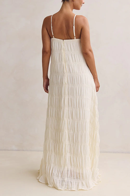 MADRID – Adjustable Strap Maxi Dress – 7723