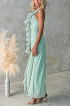 BARCELONA – One Shoulder Maxi Dress – 5526