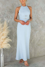 BARCELONA – Halter Maxi Dress – 4227