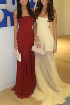 BARCELONA – Strapless Maxi Dress – 6539