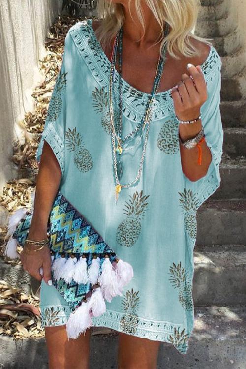 DUBROVNIK – Batwing Beach Dress – 6026